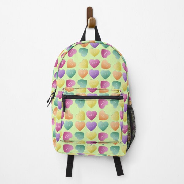 Item preview, Zef Candy Hearts Chartreuse designed and sold by LozMac.