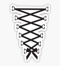 Corset Ribbon Sticker