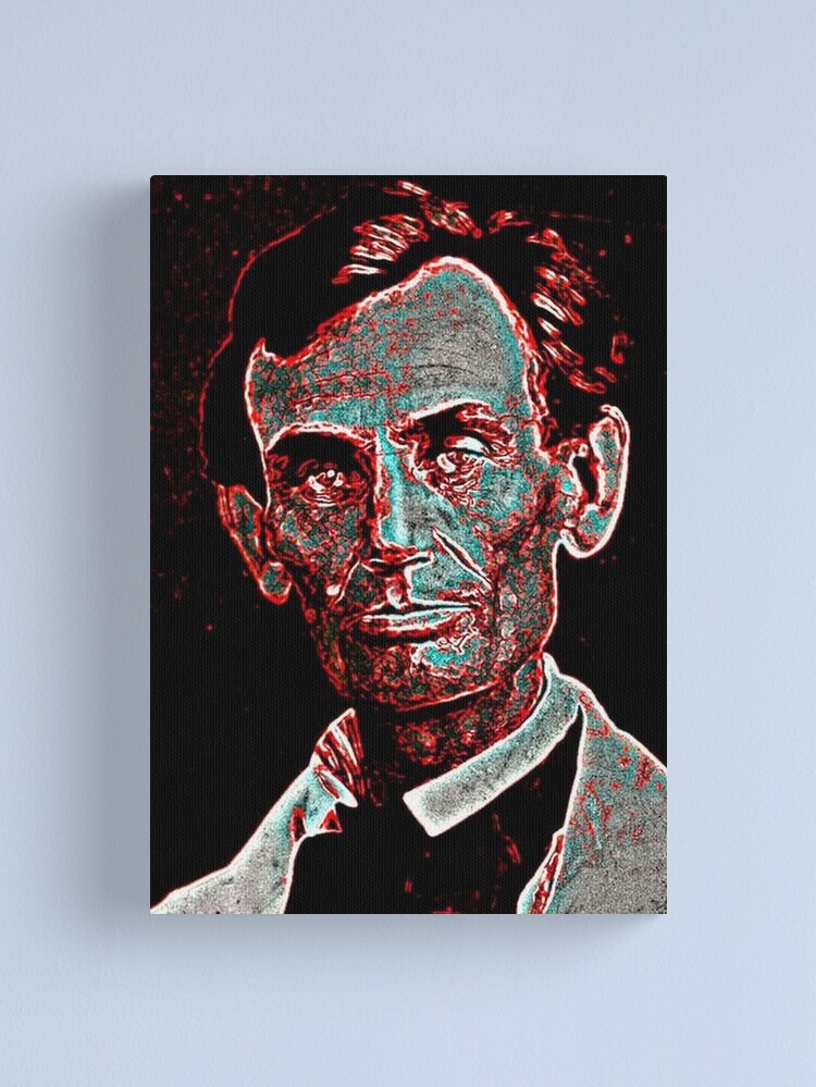 Alternate view of ABE LINCOLN Canvas Print