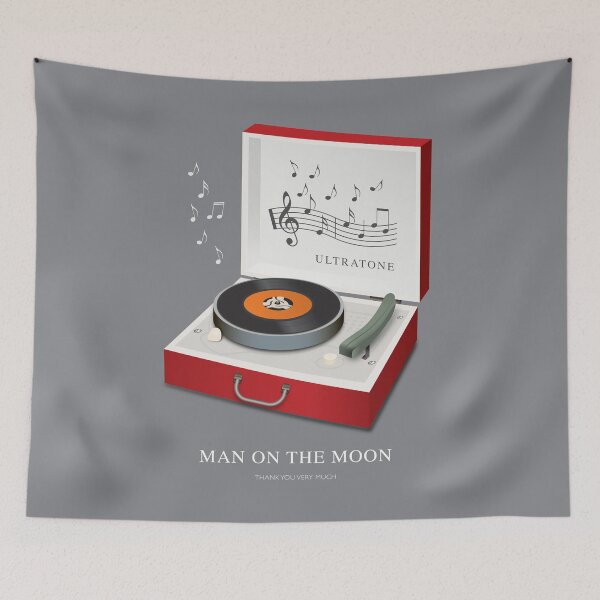 Item preview, Man on the Moon - Alternative Movie Poster designed and sold by MoviePosterBoy.
