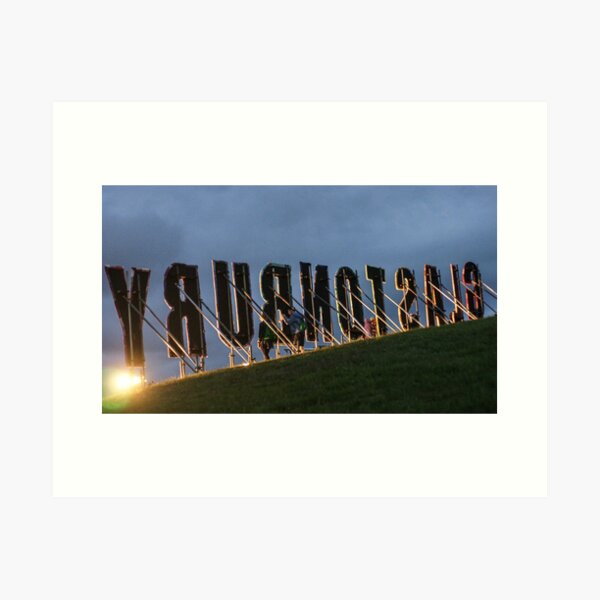 Item preview, Glastonbury Sign designed and sold by Martin Harradine.