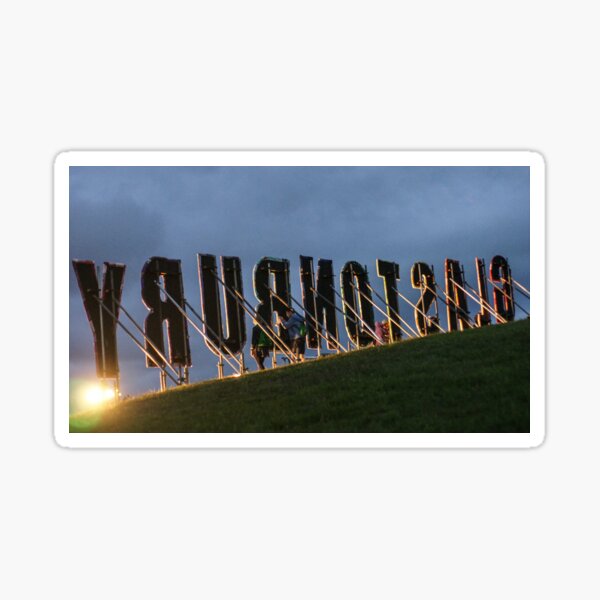 Item preview, Glastonbury Sign designed and sold by Martin Harradine.