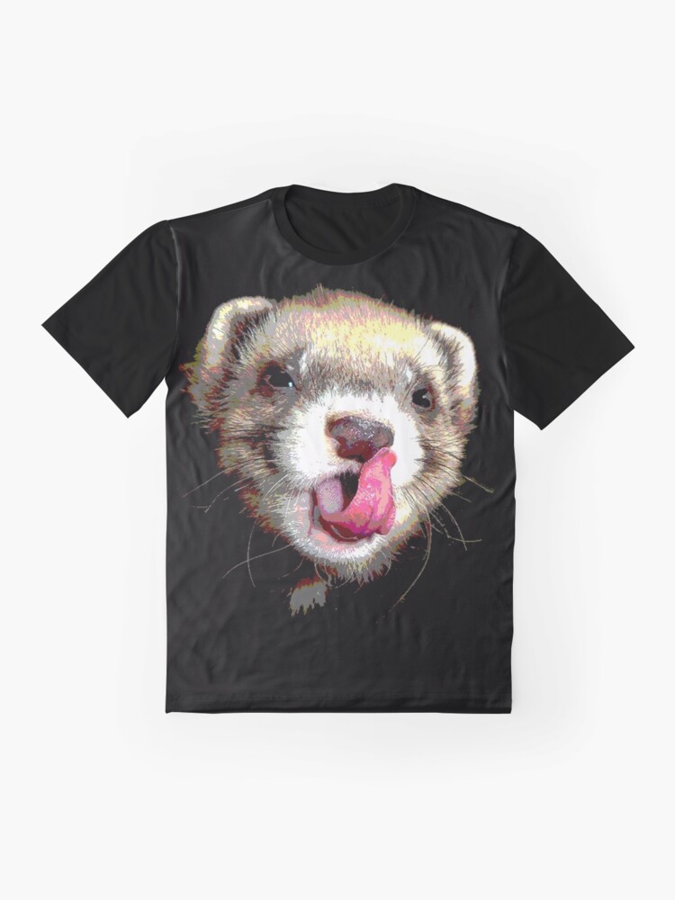 "Posterized Ferret" Tshirt by Fennic Redbubble
