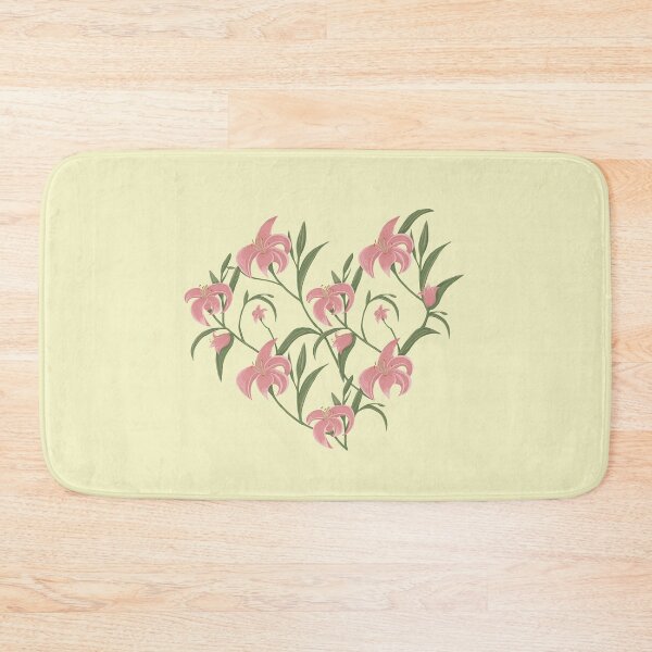 Item preview, Lily floral pattern designed and sold by Mari Anrua.