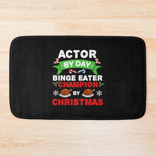 Item preview, Actor  by day Binge Eater by Christmas Xmas designed and sold by losttribe.
