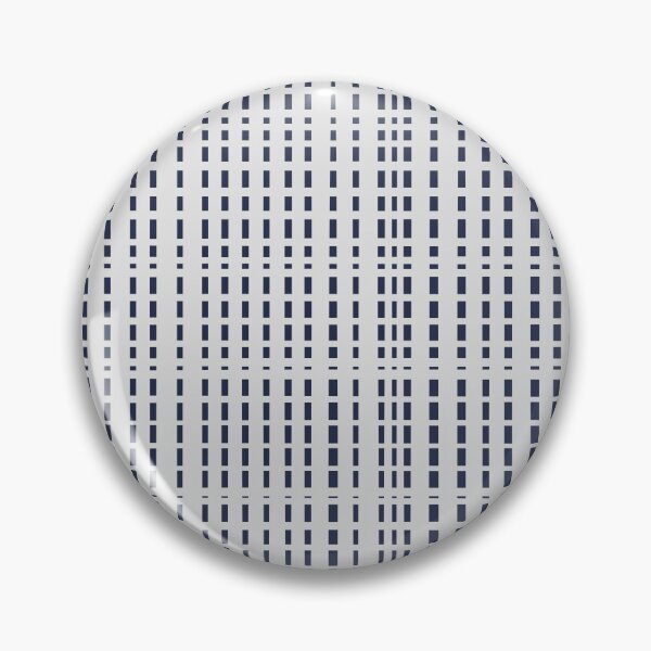 Item preview, Dark Blue Dotted Lines on light grey designed and sold by BlertaDK.