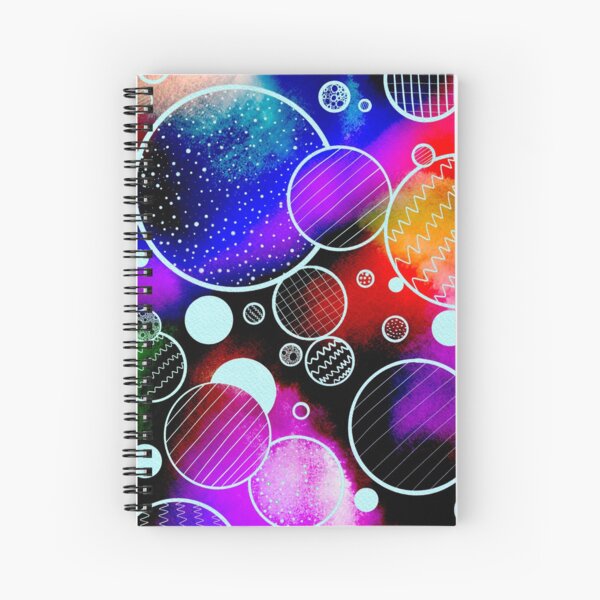 More Colorful Circles Spiral Notebook
