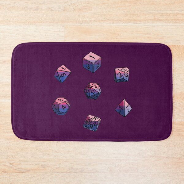 Item preview, Pride Dice Set: Bisexual designed and sold by Regan Crowley.