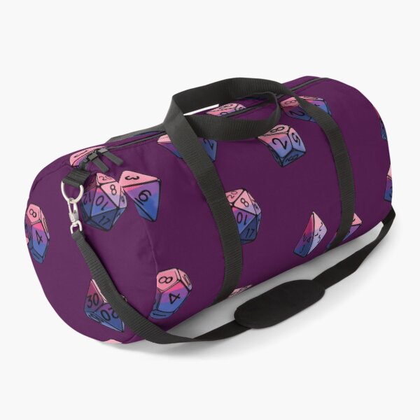 Pride Dice Set: Bisexual Duffle Bag