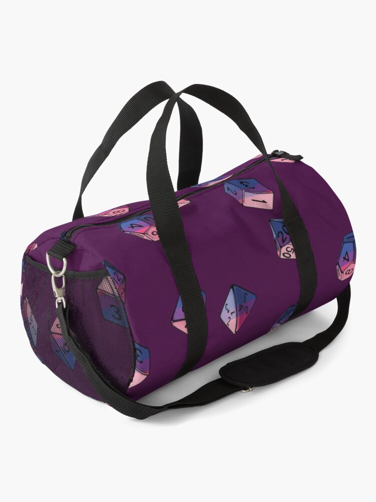 Alternate view of Pride Dice Set: Bisexual Duffle Bag