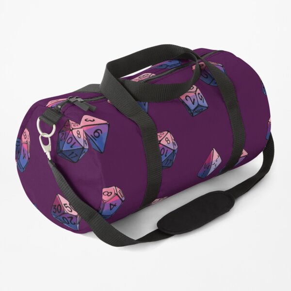 Pride Dice Set: Bisexual Duffle Bag