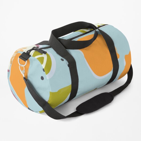Watercolor avocado pattern Duffle Bag