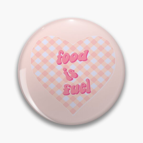 Item preview, food is fuel pink designed and sold by femme McCulley.