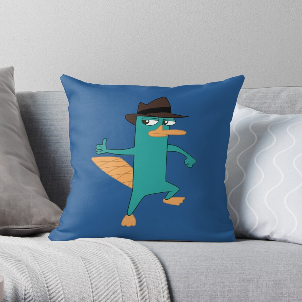 perry the platypus pillow