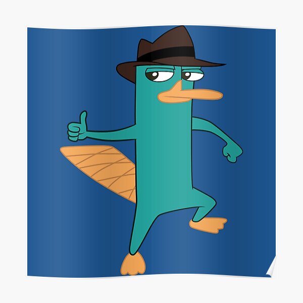 Perry The Platypus Posters for Sale | Redbubble