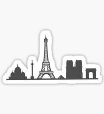 Paris Cityscape Sticker