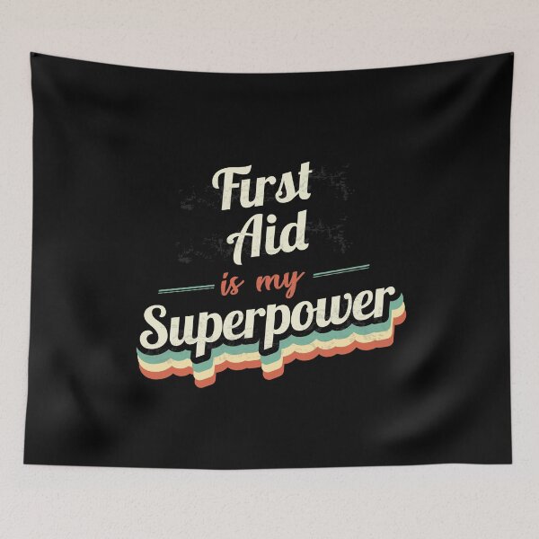 Item preview, First Aid is my Superpower  designed and sold by Custom365.