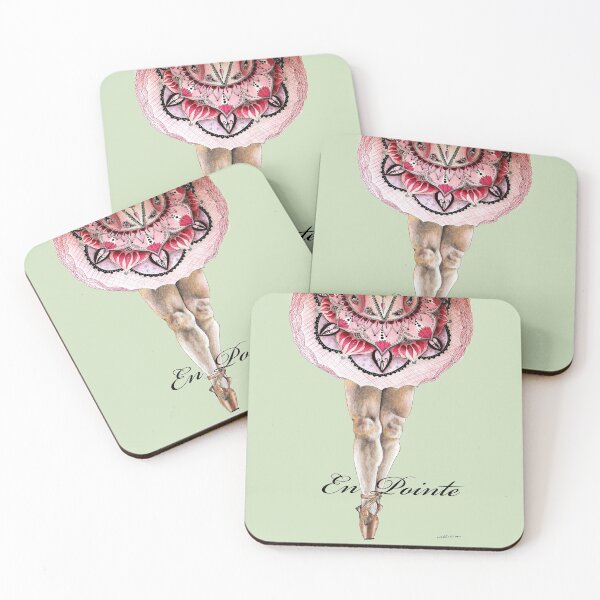 Aperçu de l'œuvre ballerine en pointe mandala créée et vendue par zenartwear.