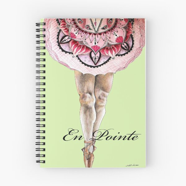 Item preview, en pointe mandala style ballerina designed and sold by zenartwear.