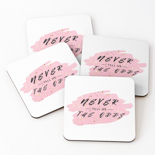 Item preview, Never Tell Me The Odds-Star Wars Quote designed and sold by Laura Montalvo.