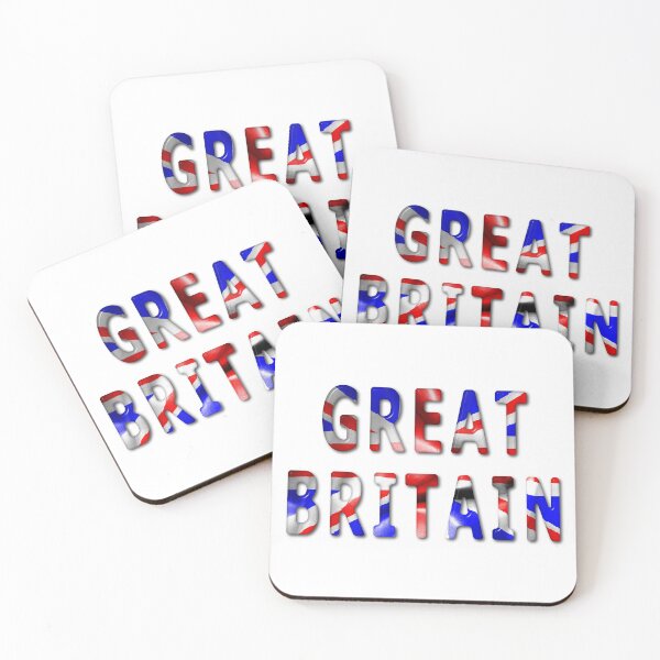 Item preview, Great Britain Word With Flag Texture designed and sold by MarkUK97.