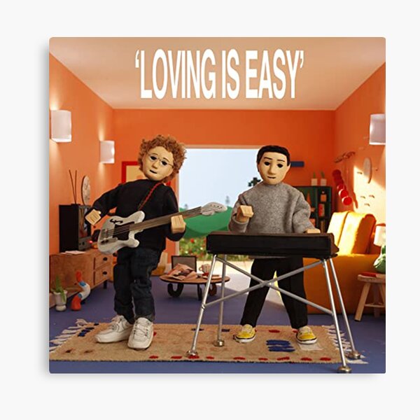 Rex Orange County - Loving is Easy Album Cover Canvas Print