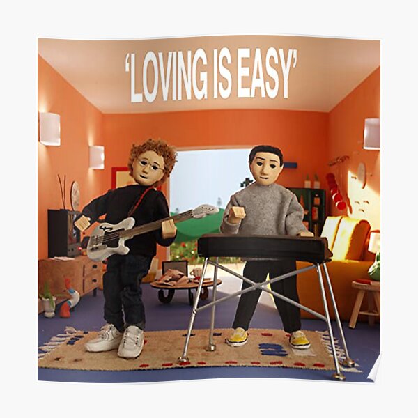 Rex Orange County - Loving is Easy Album Cover Poster