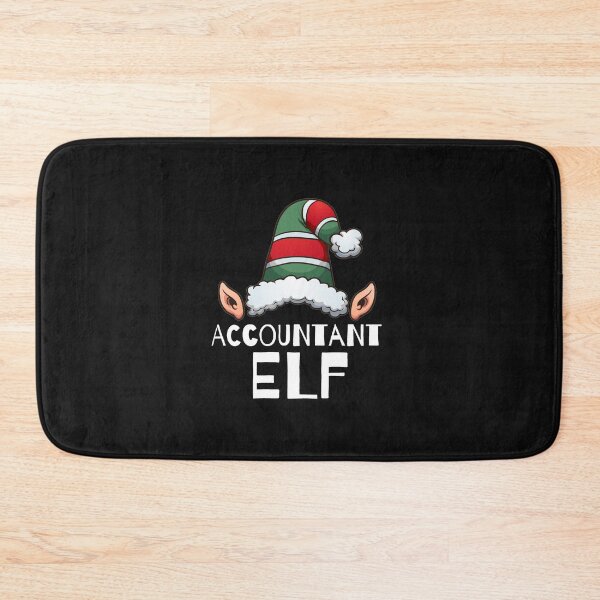 Item preview, Accountant Elf Christmas Holidays Xmas Elves designed and sold by losttribe.