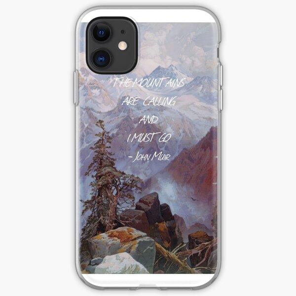 The Mountains Are Calling iPhone Soft Case