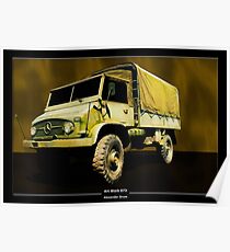 Art Work 073 Mercedes Unimog Poster