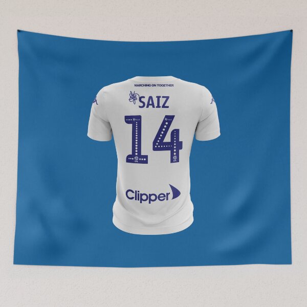 Item preview, Samu Saiz 2018/19 Home designed and sold by lufcveverybody.