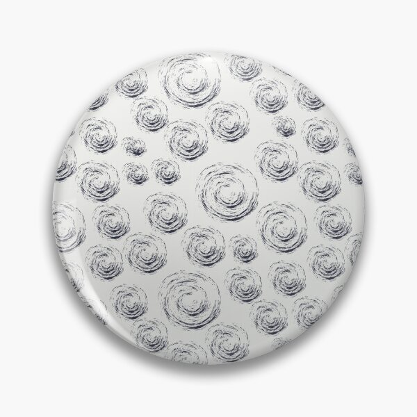 Item preview, Dark Blue Circular Strokes on Blue Greyish White designed and sold by BlertaDK.