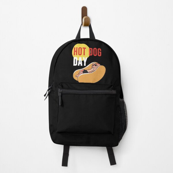 Item preview, Hot Dog Day - Black background designed and sold by crismk.