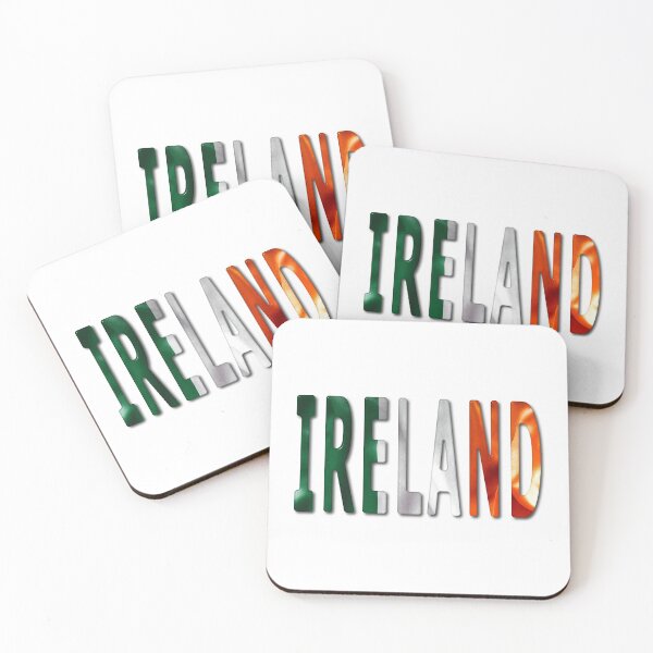 Item preview, Ireland Word With Flag Texture designed and sold by MarkUK97.