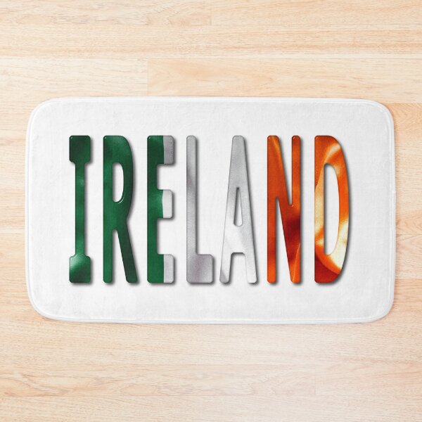 Item preview, Ireland Word With Flag Texture designed and sold by MarkUK97.