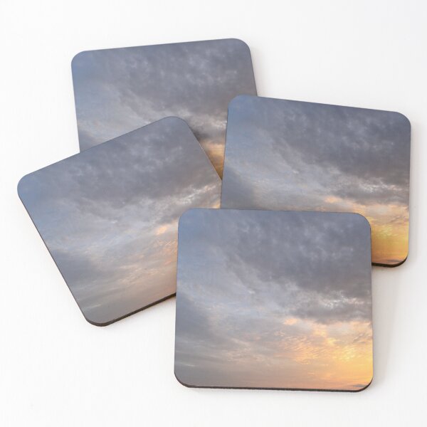 Item preview, Glowing sky clouds at sunset designed and sold by yarvin13.