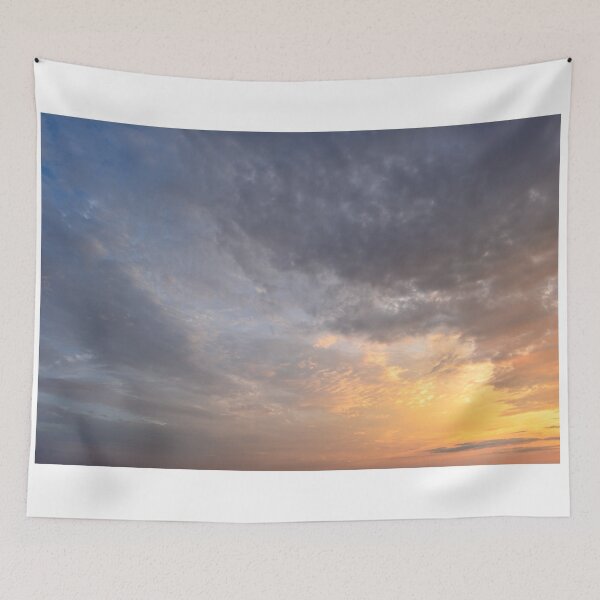 Item preview, Glowing sky clouds at sunset designed and sold by yarvin13.