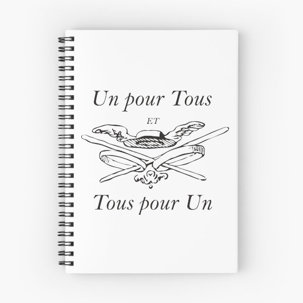 Item preview, Un pour Tous et Tous pour un - All for One and One for All - The Three Musketeers designed and sold by Vintage-TM.