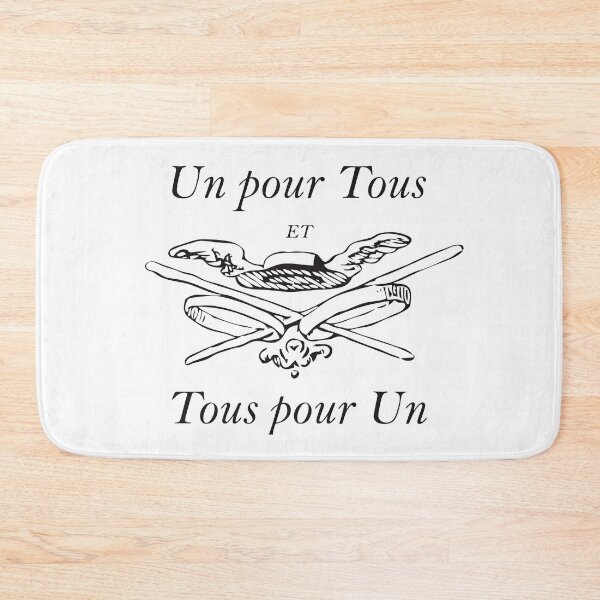 Item preview, Un pour Tous et Tous pour un - All for One and One for All - The Three Musketeers designed and sold by Vintage-TM.