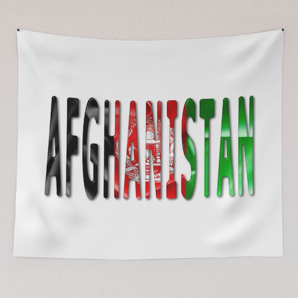 Item preview, Afghanistan Word With Flag Texture designed and sold by MarkUK97.