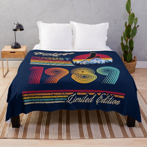 Item preview, Vintage August 1989 Birthday designed and sold by GreenSplash.