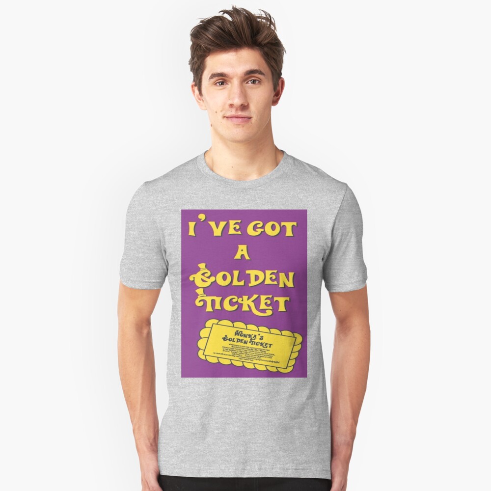 golden ticket t shirt