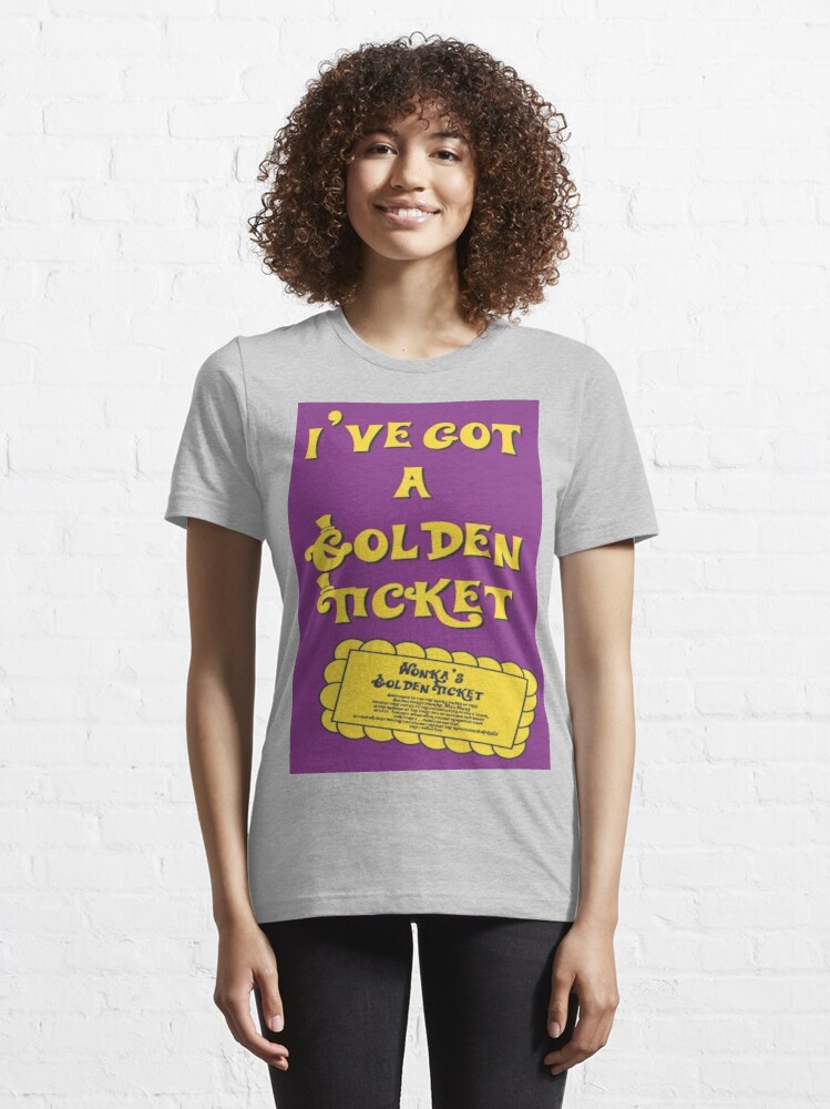 golden ticket t shirt