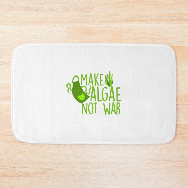 Item preview, Make Algae Not War designed and sold by haunted bubble.