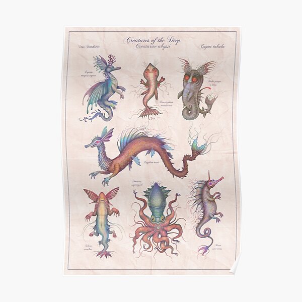 Creatures of the Deep Poster