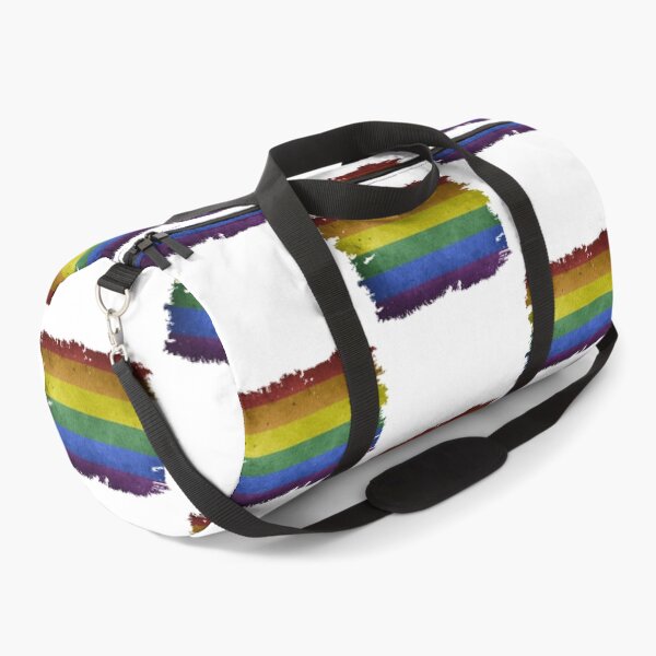 LGBT GLBT Flag, Flag Lover, Lesbian Gifts, Gay Gifts, Bisexual Gifts, Transgender Gifts Duffle Bag