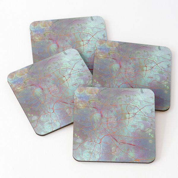 Item preview, Krakow Poland Street Map Urban designed and sold by IvonDesign.