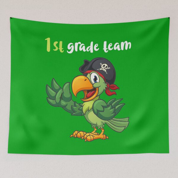 Item preview, First Grade Team Teacher 1st Grade Student Outfit Cute Parrot Design 1st Graders 2020 Gift  designed and sold by FunnySunny T-Shirts.
