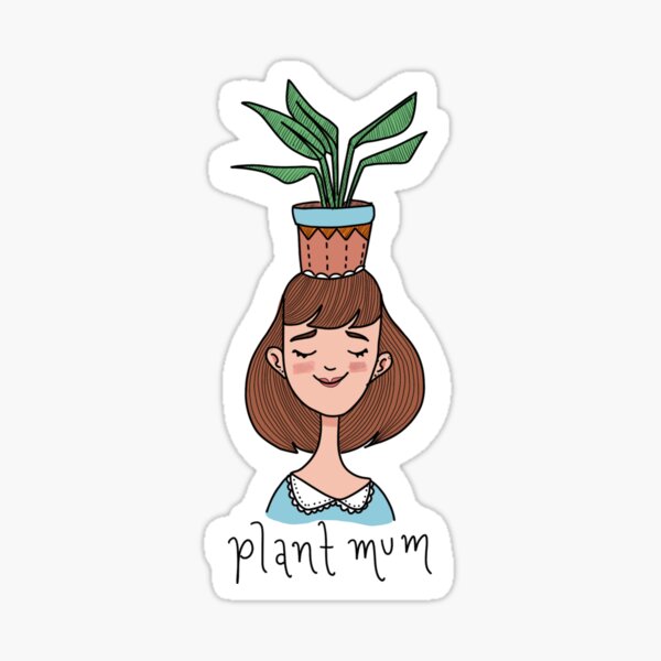 plant mum Sticker