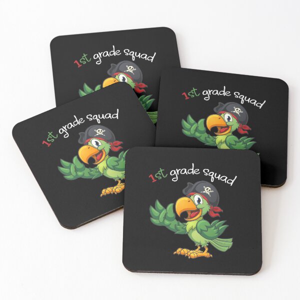 Item preview, 1st First Grade Squad Teacher Kids Funny Parrot Outfit 1st Graders 2020 Gift  designed and sold by FunnySunny T-Shirts.